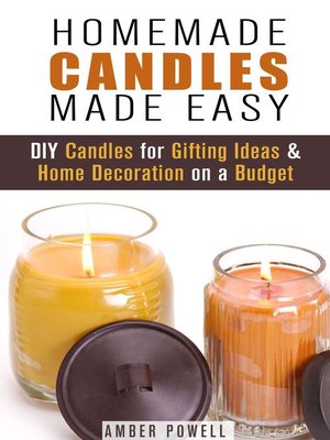 cover image of Homemade Candles Made Easy